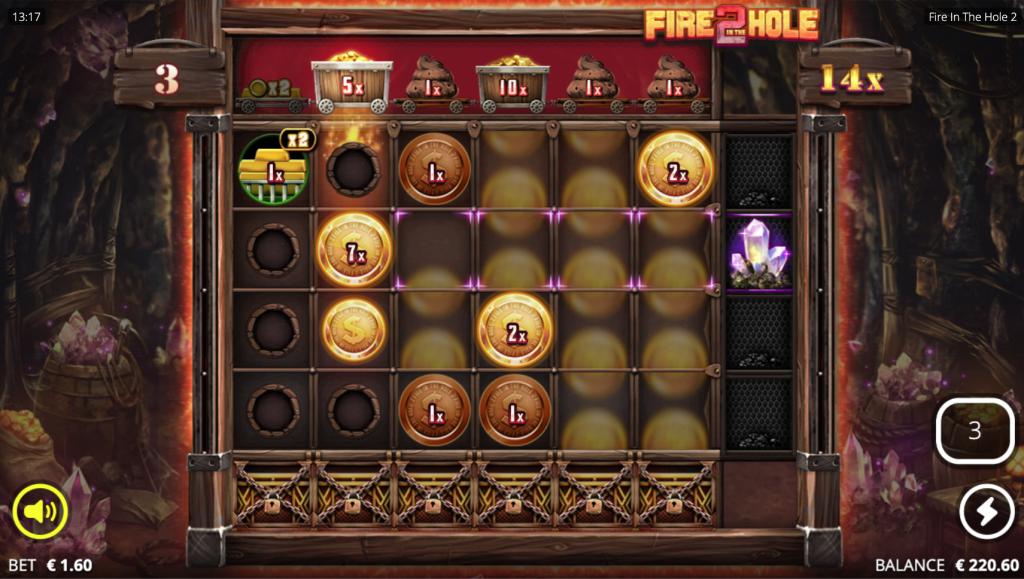 Fire in the Hole 2 bonus buy demo